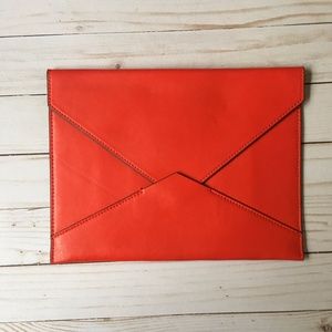 Banana Republic - Red Envelope clutch - Like New!